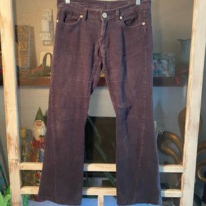 BCBG Blue Corduroy Pants